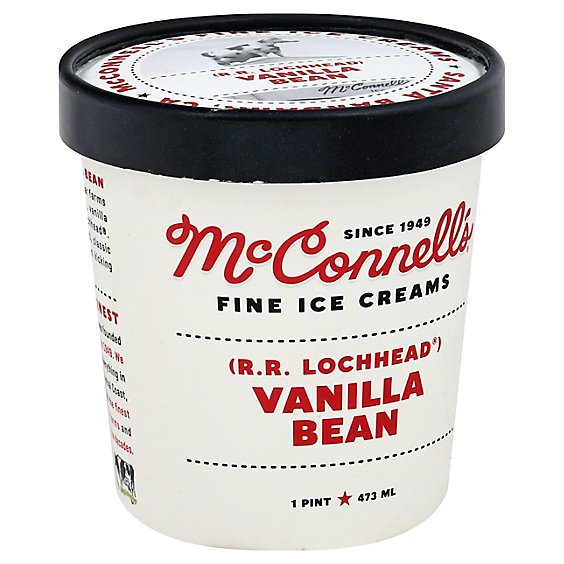 McConnells Vanilla Bean Ice Cream - Pint