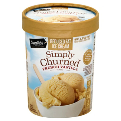 Signature SELECT French Vanilla Light Ice Cream - 1.50 Quart - Image 1