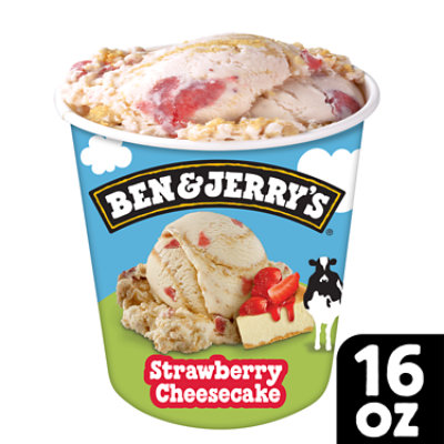 Ben & Jerry's Strawberry Cheesecake Ice Cream - 16 Oz - Image 2