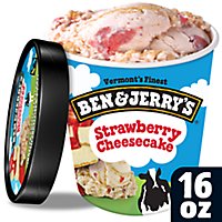 Ben And Jerry's Strawberry Cheesecake Ice Cream - 16 Oz - Image 1