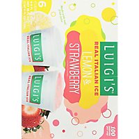 LUIGIS Real Italian Ice Fat Free Lemon And Strawberry - 6-6 Fl. Oz. - Image 6