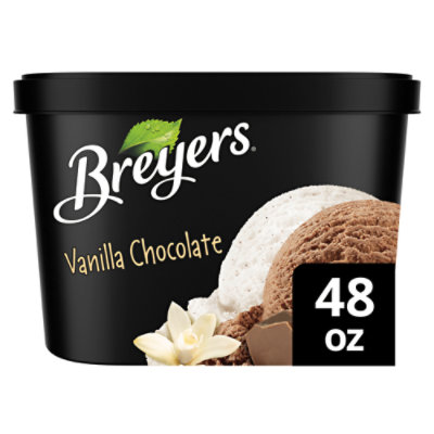 Breyers Vanilla Chocolate Ice Cream - 48 Oz - Image 1