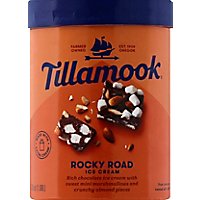 Tillamook Premium Rocky Road Ice Cream - 1.75 Quart - Image 2