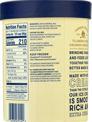 Tillamook Premium Old Fashioned Vanilla Ice Cream - 1.75 Quart - Image 6