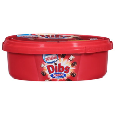 Dreyers Edys Dibs Frozen Dairy Dessert Crunch Vanilla with a Crispy Chocolaty Coating- 4 Fl. Oz. - Image 1