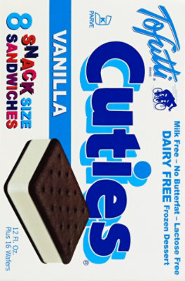 Tofutti Vanilla Ice Cream Sandwiches - 12 Fl. Oz. - Image 3