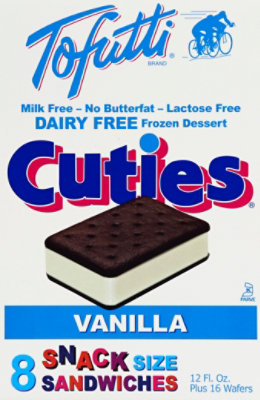 Tofutti Vanilla Ice Cream Sandwiches - 12 Fl. Oz. - Image 2