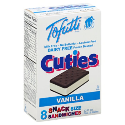 Tofutti Vanilla Ice Cream Sandwiches - 12 Fl. Oz.