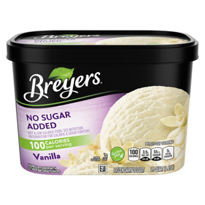 Breyers No Sugar Added Vanilla Frozen Dairy Dessert - 48 Oz - Image 3