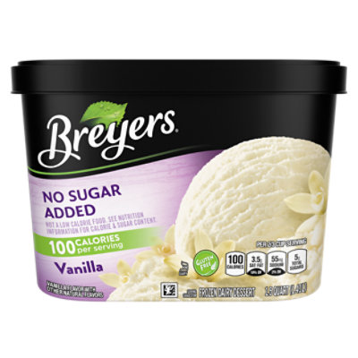 Breyers No Sugar Added Vanilla Frozen Dairy Dessert - 48 Oz - Image 6