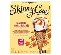 Skinny Cow Ice Cream Cones Low Fat Vanilla Caramel - 4-4 Fl. Oz.