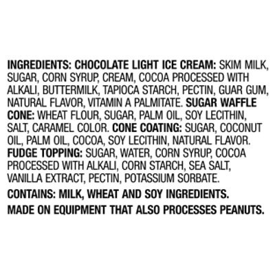 Skinny Cow Ice Cream Cones Low Fat Chocolate With Fudge - 4-4 Fl. Oz. - Image 5