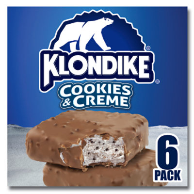 Klondike Ice Cream Bars Oreo Cookies & Cream - 6-4 Fl. Oz.