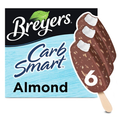 Breyers CarbSmart Almond Bars Frozen Dessert - 6 Count - Image 1