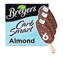 Breyers CarbSmart Frozen Dairy Dessert Almond Bars - 6 Count