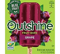 Outshine Fruit Ice Bars Grape 6 Counts - 14.7 Fl. Oz.