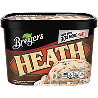 Breyers Ice Cream HEATH English Toffee - 48 Oz - Image 3