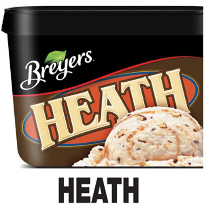 Breyers Ice Cream HEATH English Toffee - 48 Oz