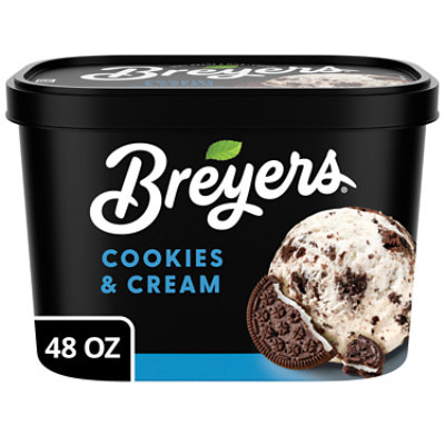 Breyers Cookies and Cream Frozen Dairy Dessert - 48 Oz - Image 2