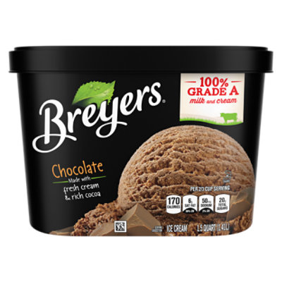 Breyers Ice Cream Original Chocolate - 48 Oz