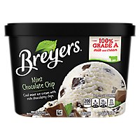 Breyers Ice Cream Original Mint Chocolate Chip - 48 Oz - Image 6