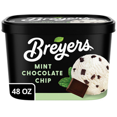 Breyers Mint Chocolate Chip Ice Cream - 48 Oz - Image 2