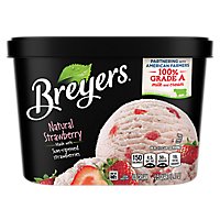 Breyers Natural Strawberry Ice Cream - 48 Oz - Image 6