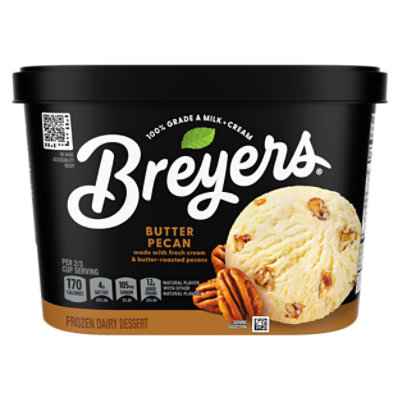 Breyers Butter Pecan Frozen Dairy Dessert - 48 Oz