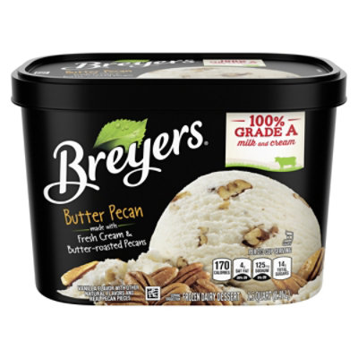 Breyers Butter Pecan Frozen Dairy Dessert - 48 Oz - Image 2