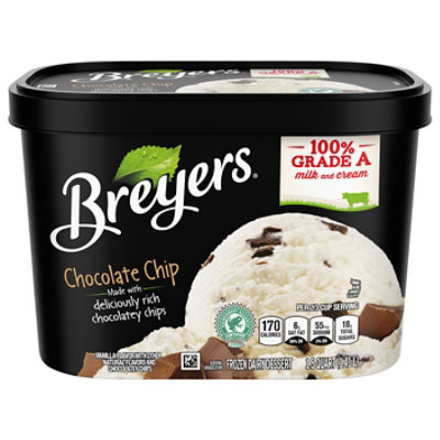 Breyers Ice Cream Original Chocolate Chip - 48 Oz - Image 3