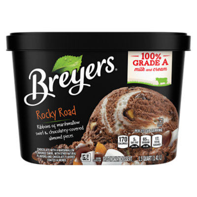 Breyers Rocky Road Frozen Dairy Dessert - 48 Oz - Image 6