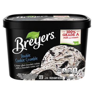 Breyers Double Cookie Crumble Frozen Dairy Dessert - 48 Oz - Image 3