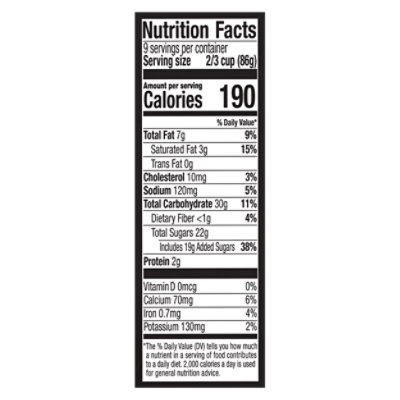 Breyers Double Cookie Crumble Frozen Dairy Dessert - 48 Oz - Image 3