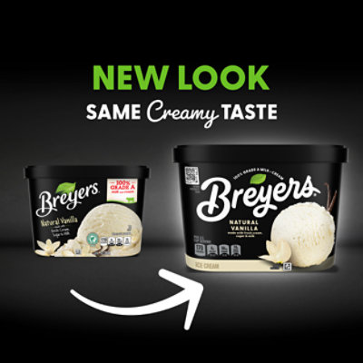 Breyers Classics Natural Vanilla Ice Cream - 48 Oz - Image 2