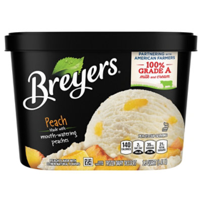 Breyers Ice Cream Original Peach - 48 Oz - Image 3