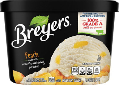 Breyers Ice Cream Original Peach - 48 Oz - Image 6