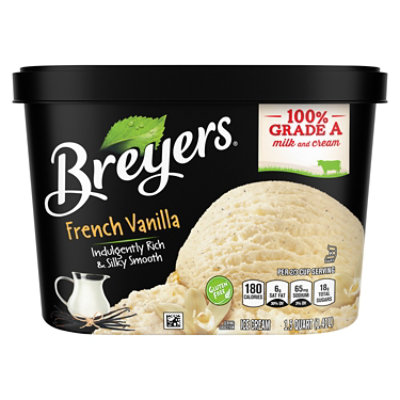 Breyers Classics French Vanilla Ice Cream - 48 Oz - Image 6