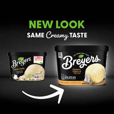 Breyers Classics French Vanilla Ice Cream - 48 Oz - Image 2