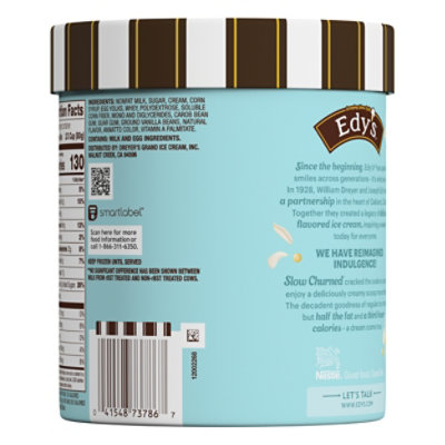 Dreyers Edys Ice Cream Slow Churned Light French Vanilla - 1.5 Quart - Image 2