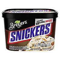 Breyers Ice Cream Light SNICKERS - 48 Oz - Image 3