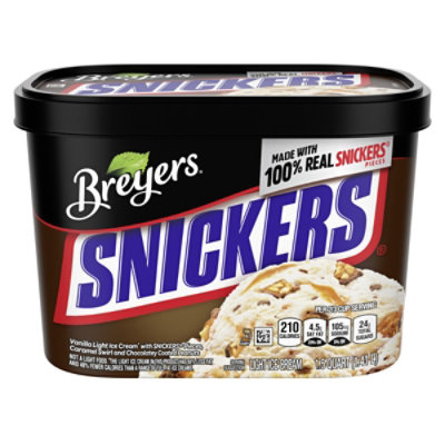 Breyers Snickers Light Ice Cream - 48 Oz - Image 3