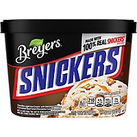 Breyers Ice Cream Light SNICKERS - 48 Oz - Image 2