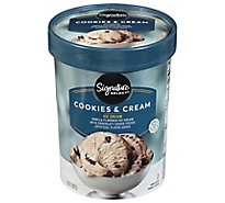 Signature SELECT Ice Cream Cookies & Cream - 1.50 Quart