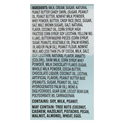 Signature SELECT Ice Cream Premium Peanut Butter Chocolate Candy Crunch - 1.5 Quart - Image 4