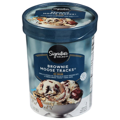 Signature SELECT Denali Moose Tracks Brownie Ice Cream - 1.50 Quart - Image 3