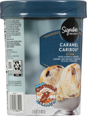 Signature SELECT Denali Caramel Caribou Ice Cream - 1.50 Quart - Image 6