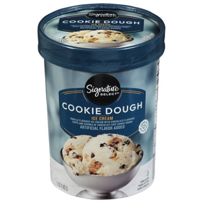 Signature SELECT Chocolate Chip Cookie Dough Ice Cream - 1.50 Quart - Image 3