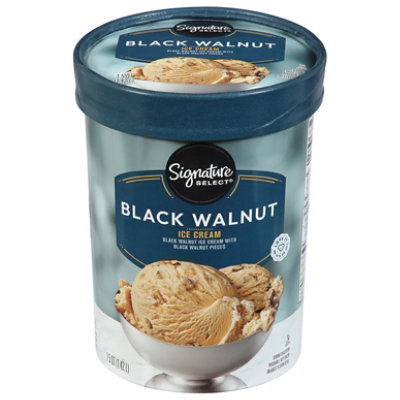 Signature SELECT Black Walnut Ice Cream - 1.50 Quart