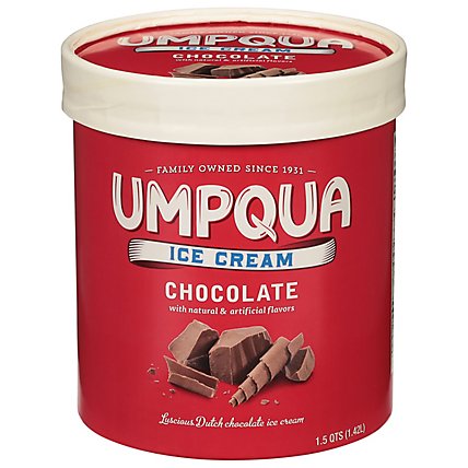 Umpqua Ice Cream Chocolate - 1.75 Quart - Image 1
