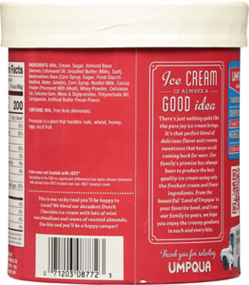 Umpqua Ice Cream Rocky Road - 1.5 Quart - Image 6